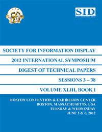 2012 SID Symposium Digest of Technical Papers